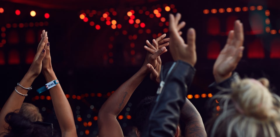 Music hands clap