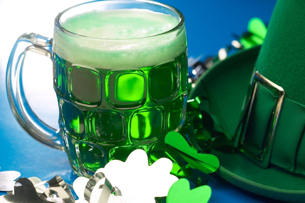 Green beer for St. Patrick's DaySt. Patrick's Day parades around the world