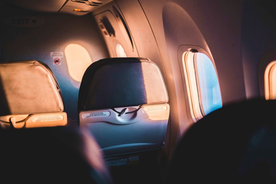 Seats on a plane