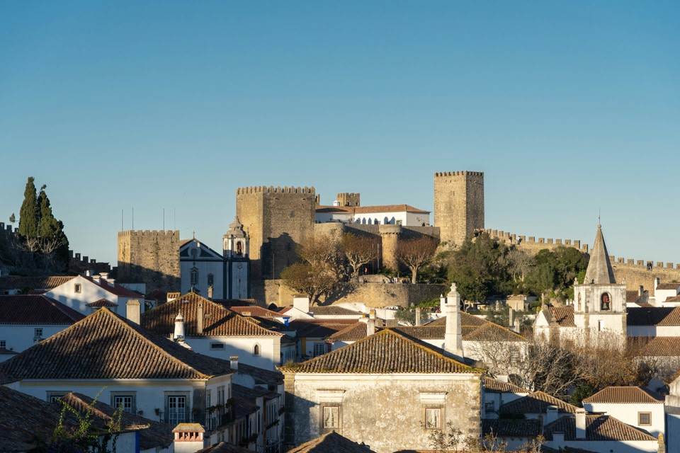 Foto di Obidos, una delle tappe di un viaggio in Portogallo on the road