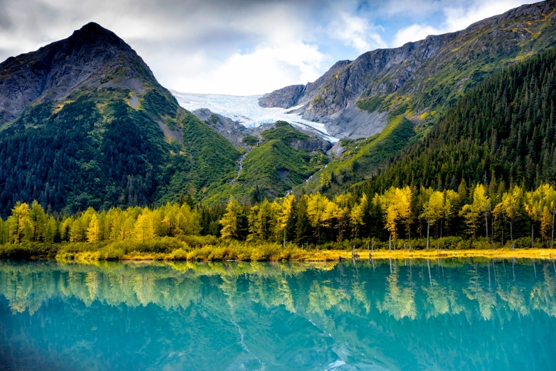 Anchorage, Alaska in summertime.