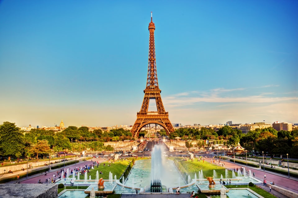 Eiffel tower in Paris