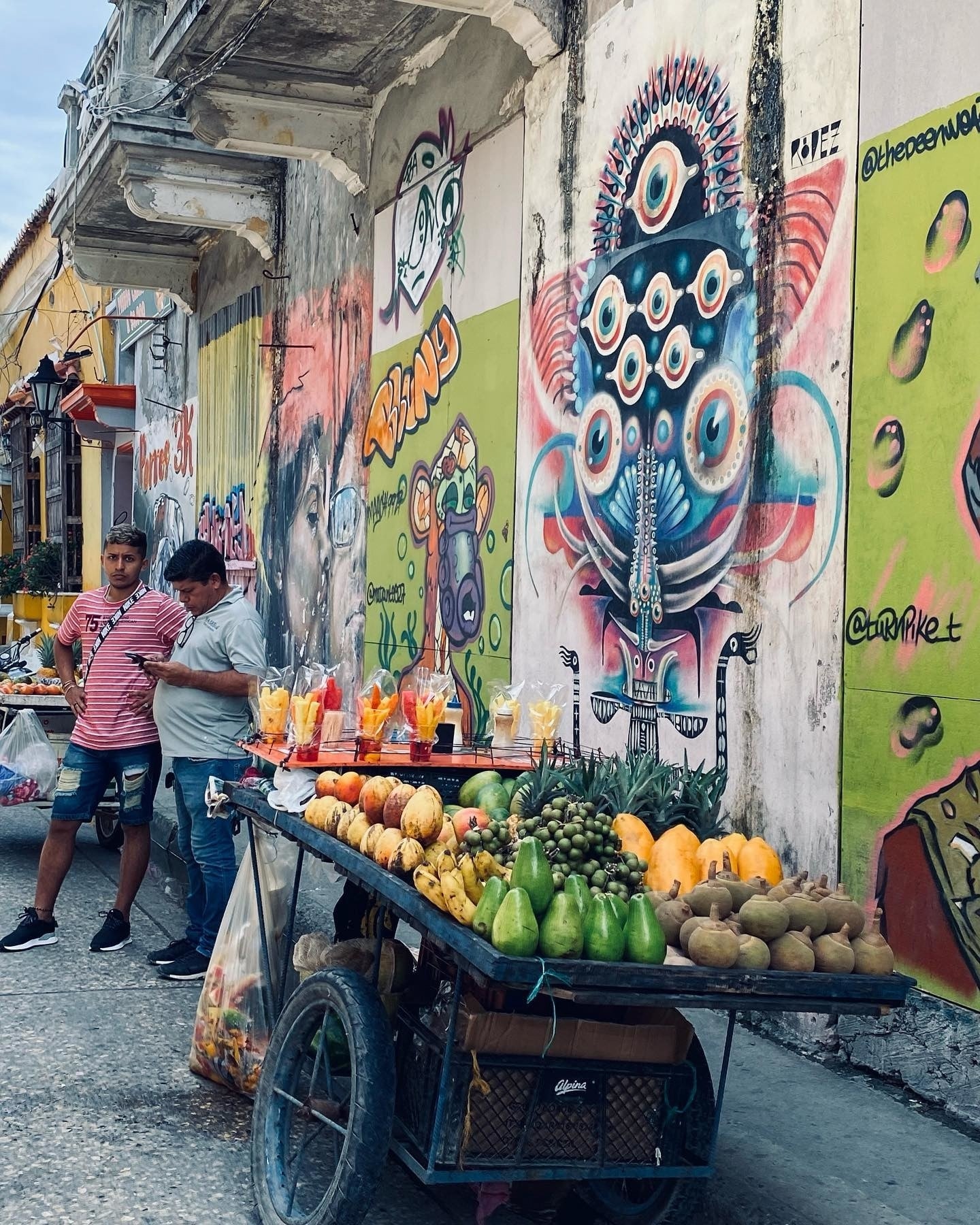 Puestos de frutas Cartagena de Indias