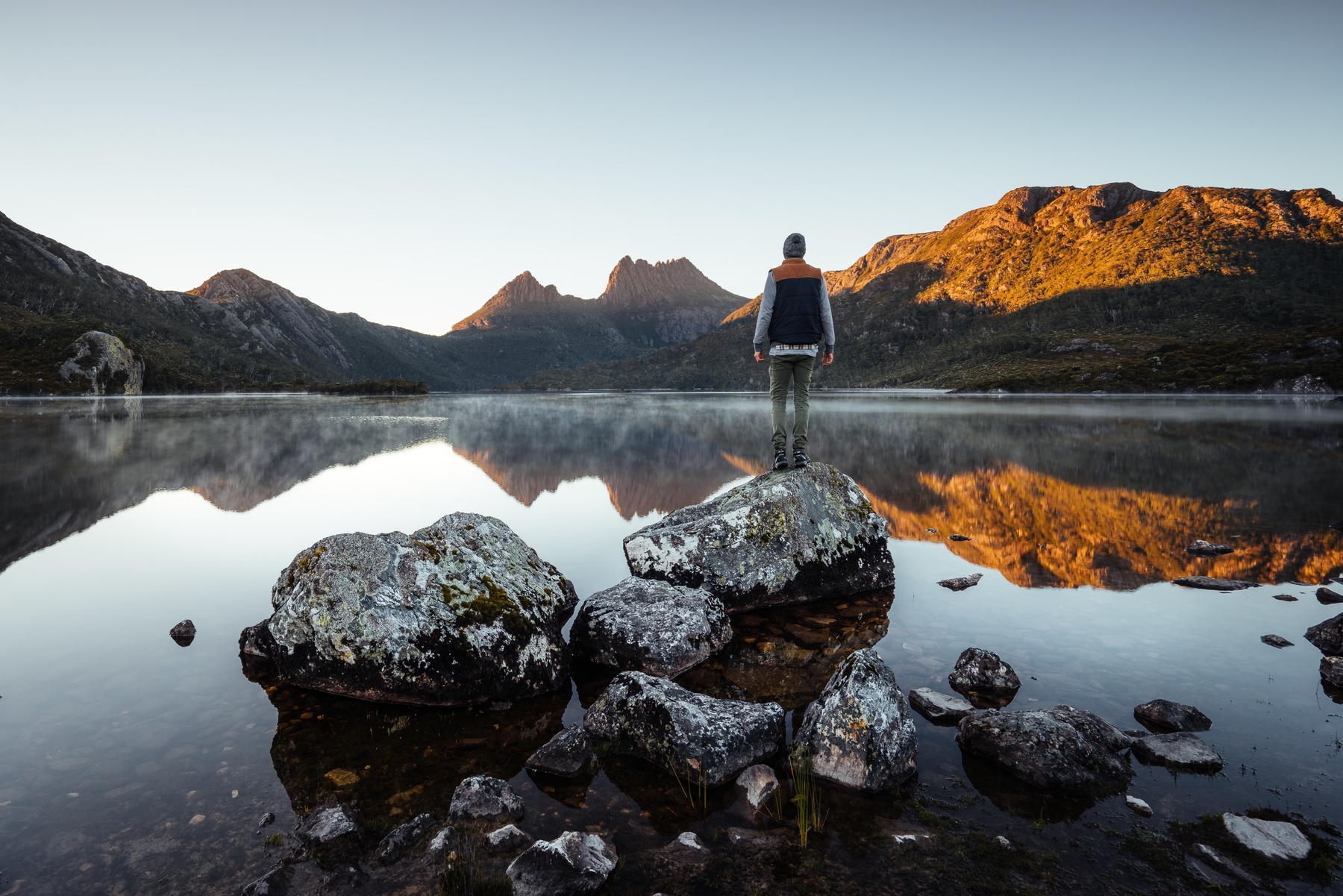 Cradle Mountain, a part of the Tasmanian Wilderness World Heritage Area
