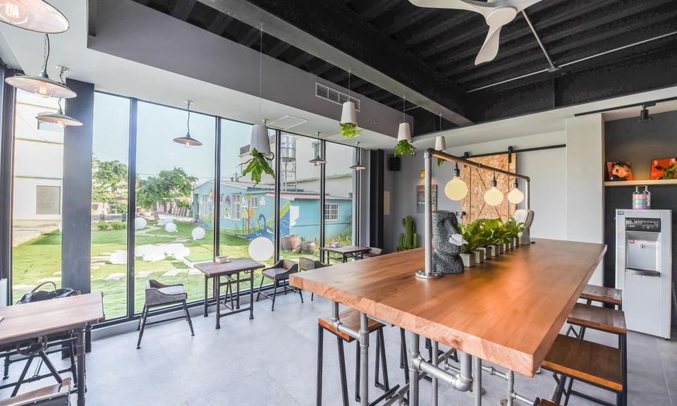 朵小路北歐民宿外觀和客房裝潢都很有設計感