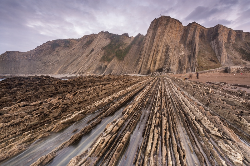 El Flysch, Zumaia, Guipúzcoa