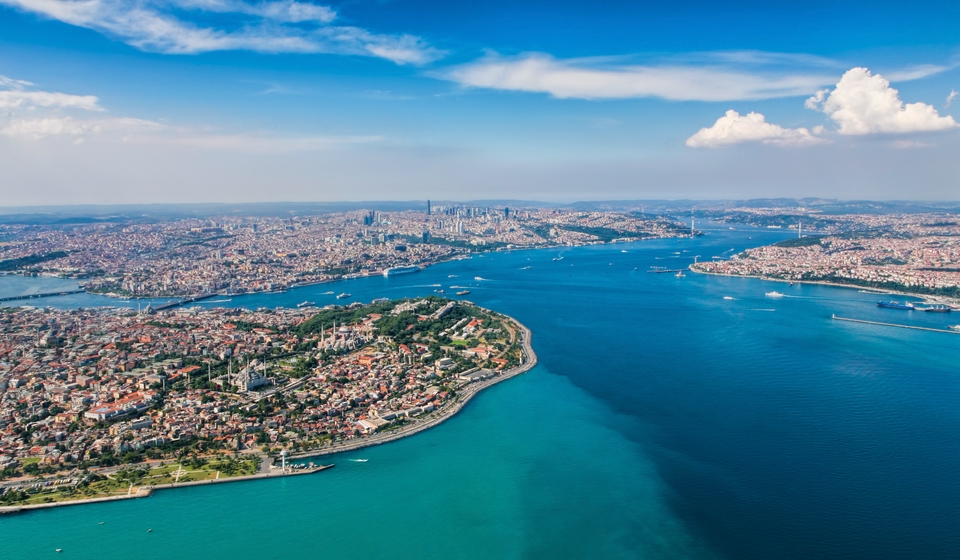 Goldenes Horn, Bosporus, Istanbul