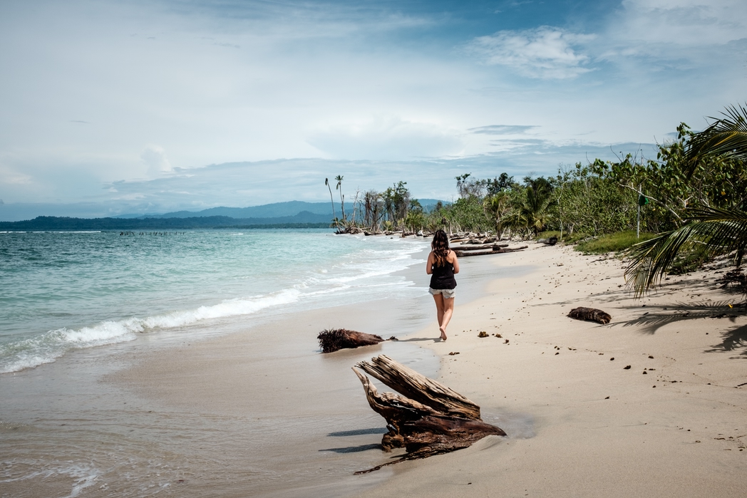 The tropical paradise of Cahuita, Costa Rica