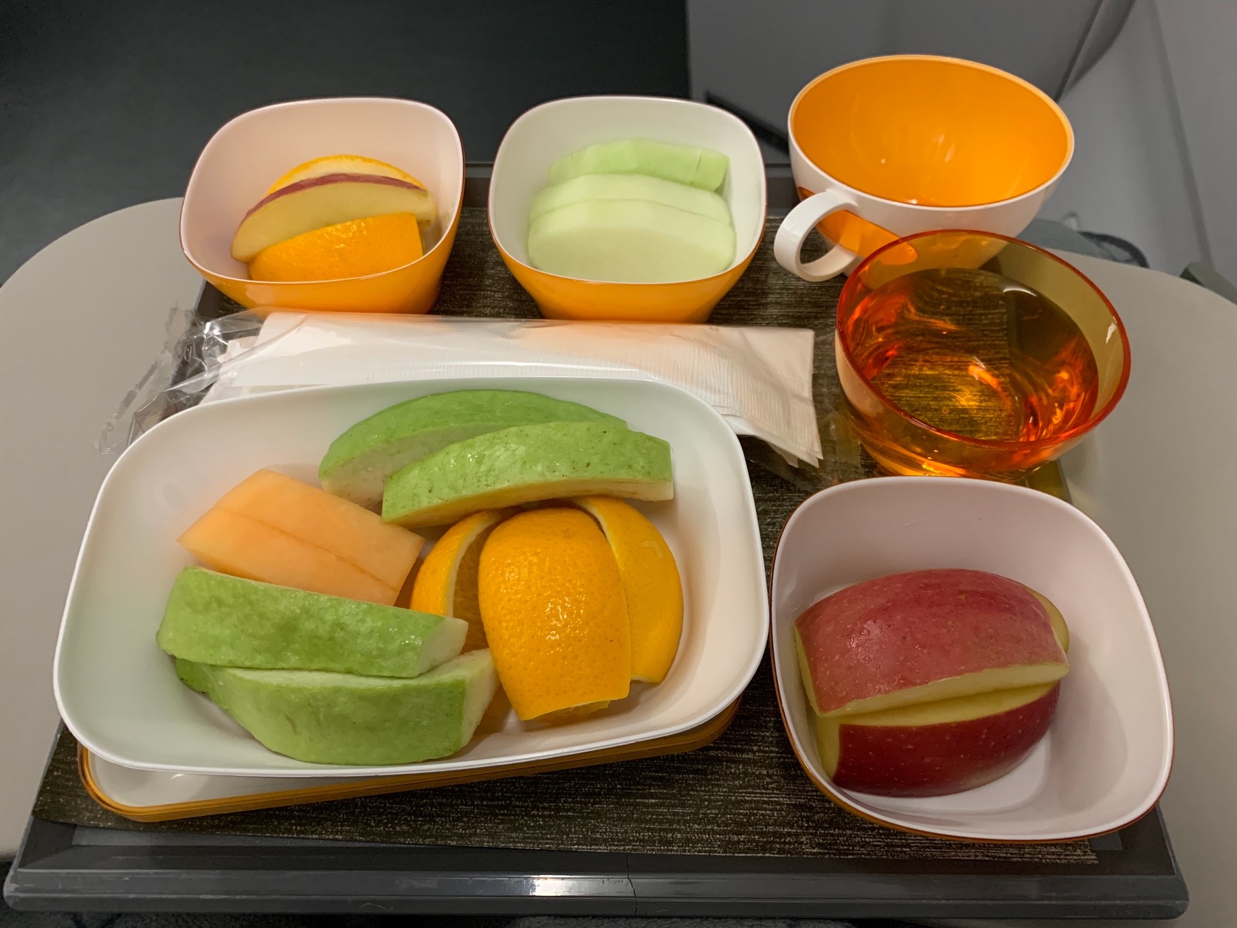 フルーツミール 機内食