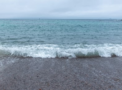 spiaggia in Scozia