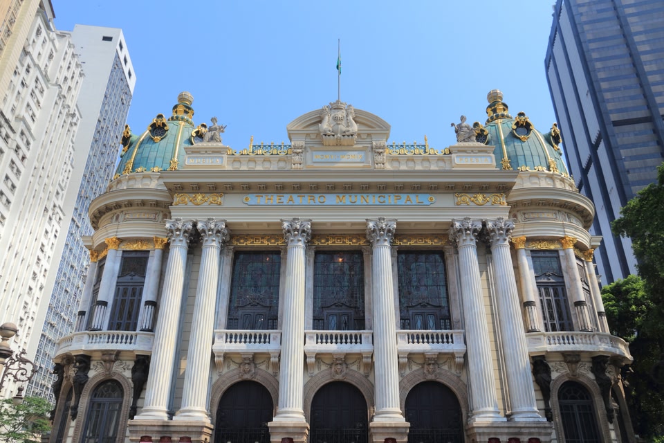 Theatro Municipal do RJ - pontos turísticos rio de janeiro gratuitos