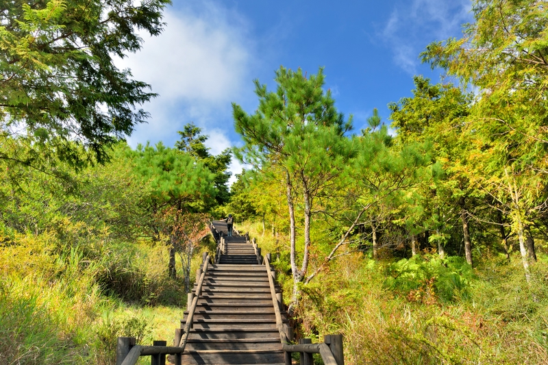 parque nacional de shei-pa en taiwán