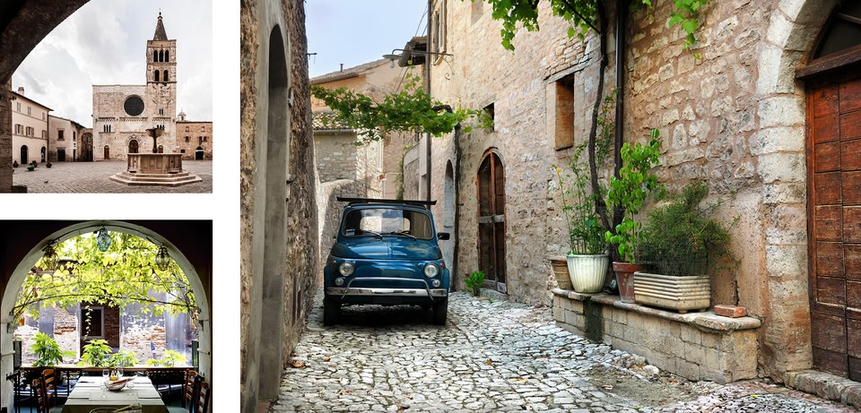 zone chiave dell'umbria