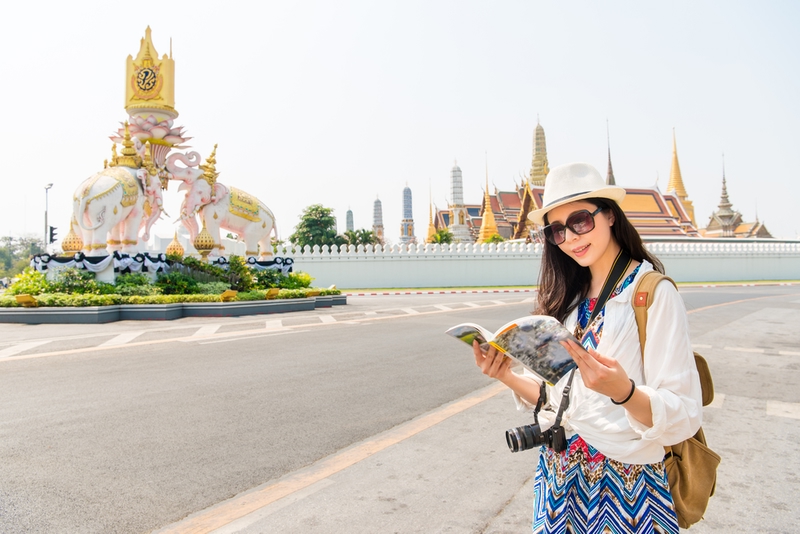 海外旅行 女性 タイ