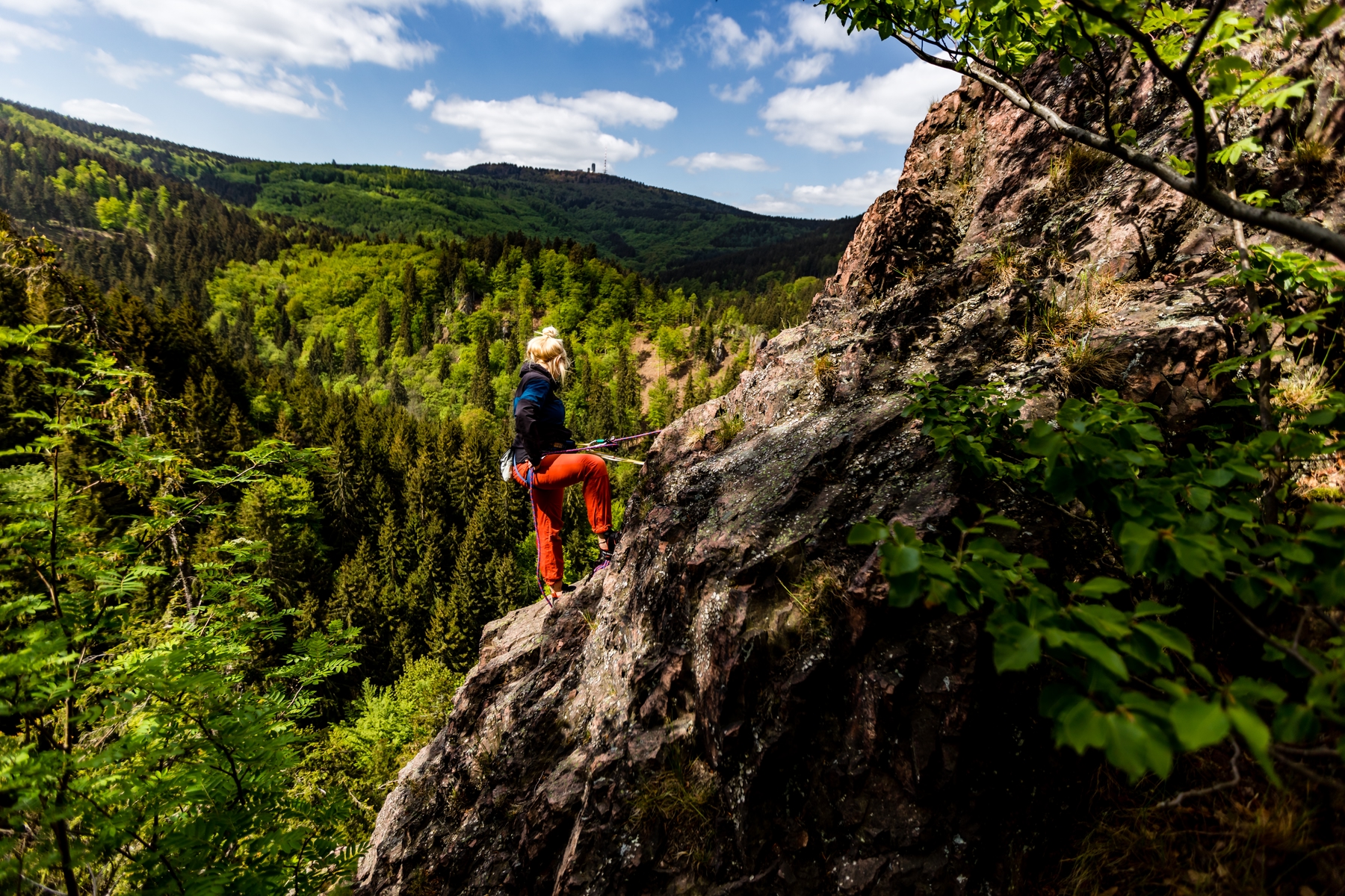 Kletterurlaub im Thüringer Wald