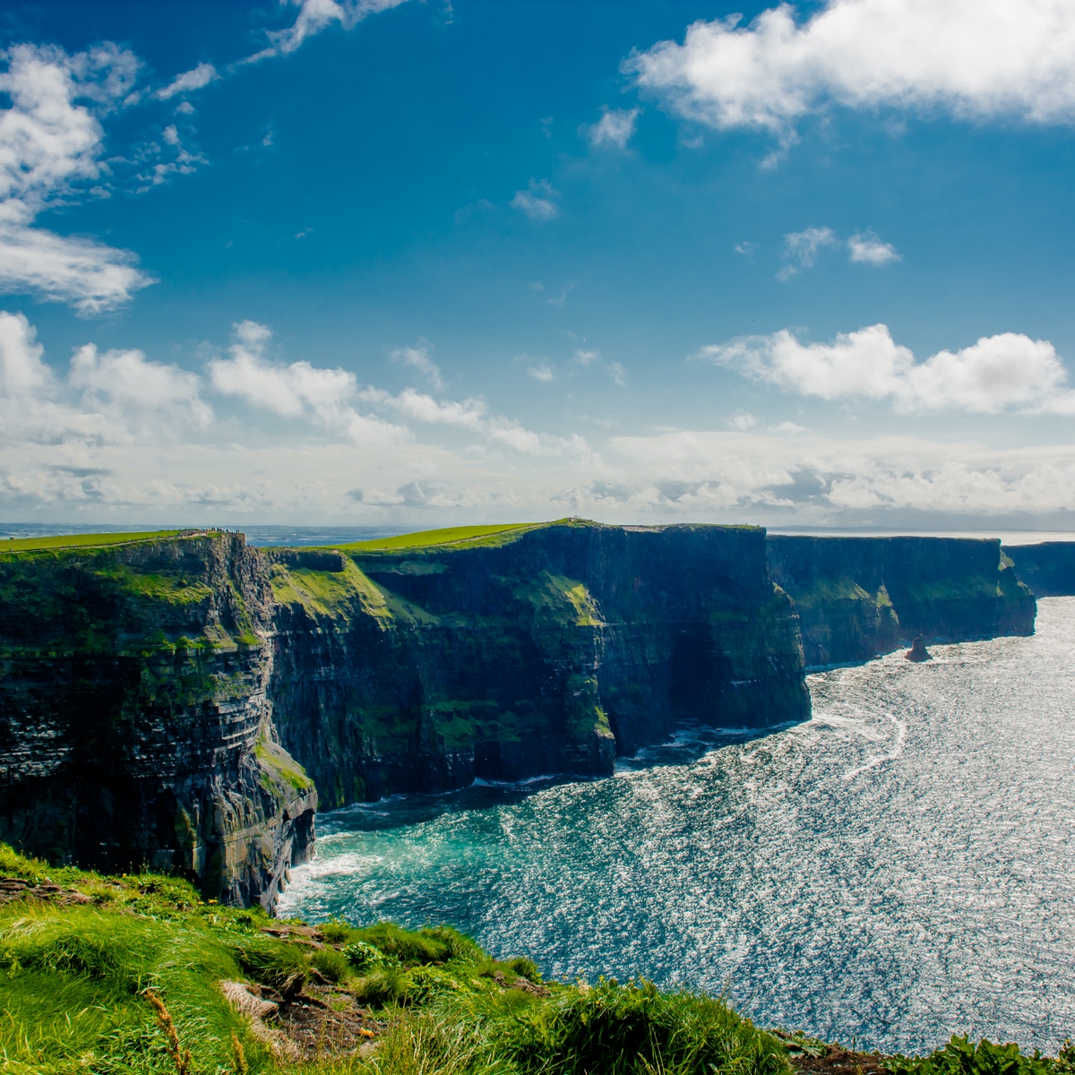 Die schönsten Sehenswürdigkeiten Irlands: Cliffs of Moher, Burren Region, County Clare