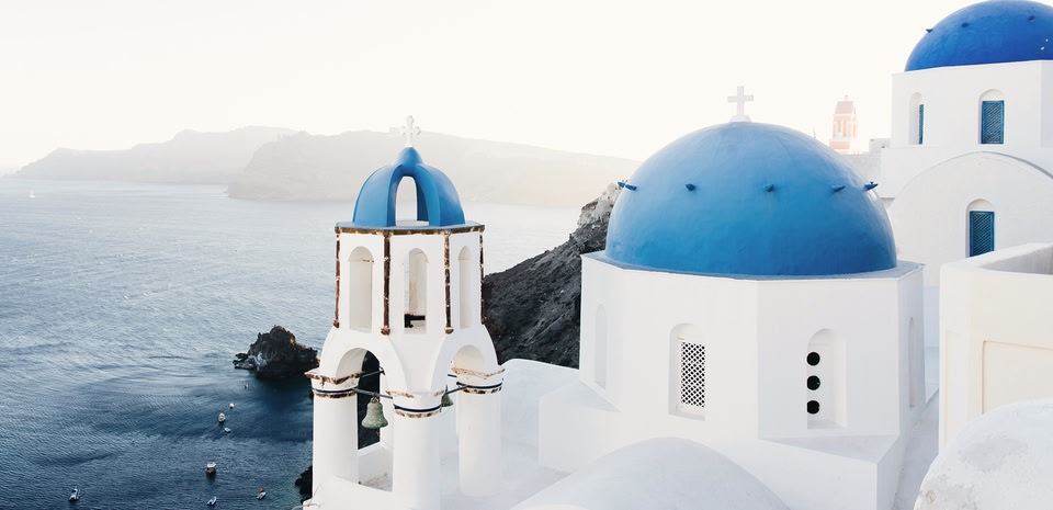vista di Santorini