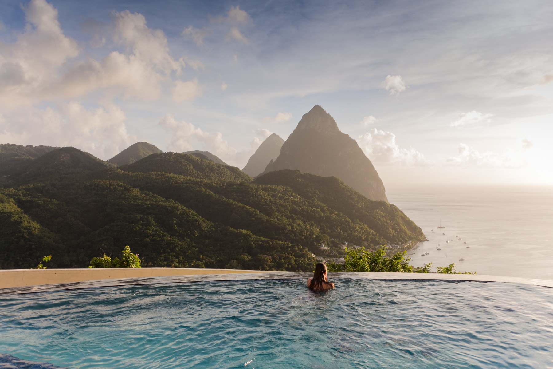 Get hot in October on a mountain hike in St Lucia