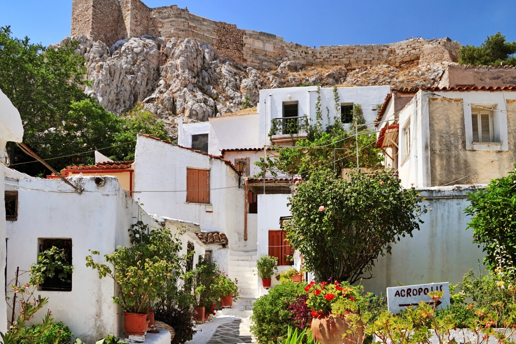 Anafiotika is like a little village - top 8 things to do in Athens, Greece 
