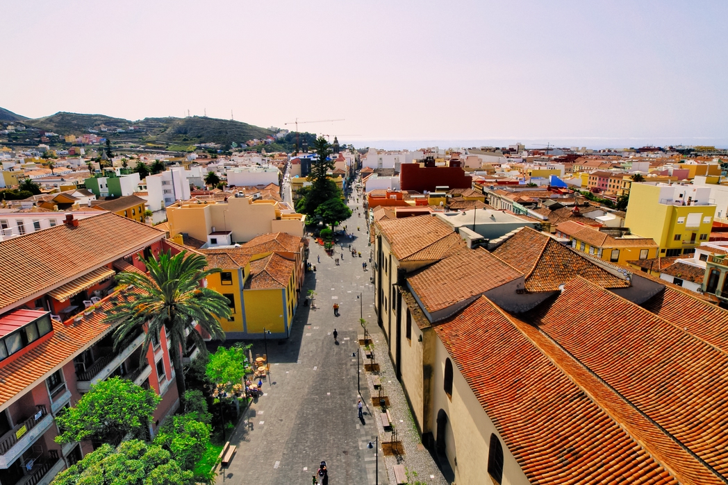 The view from the la Laguna Cathedral, one of the best things to do in Tenerife, Spain