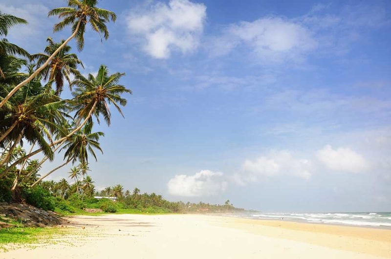 Beach in Sri Lanka