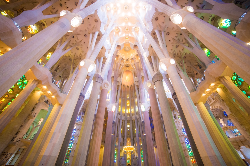Sagrada Familia, interior
