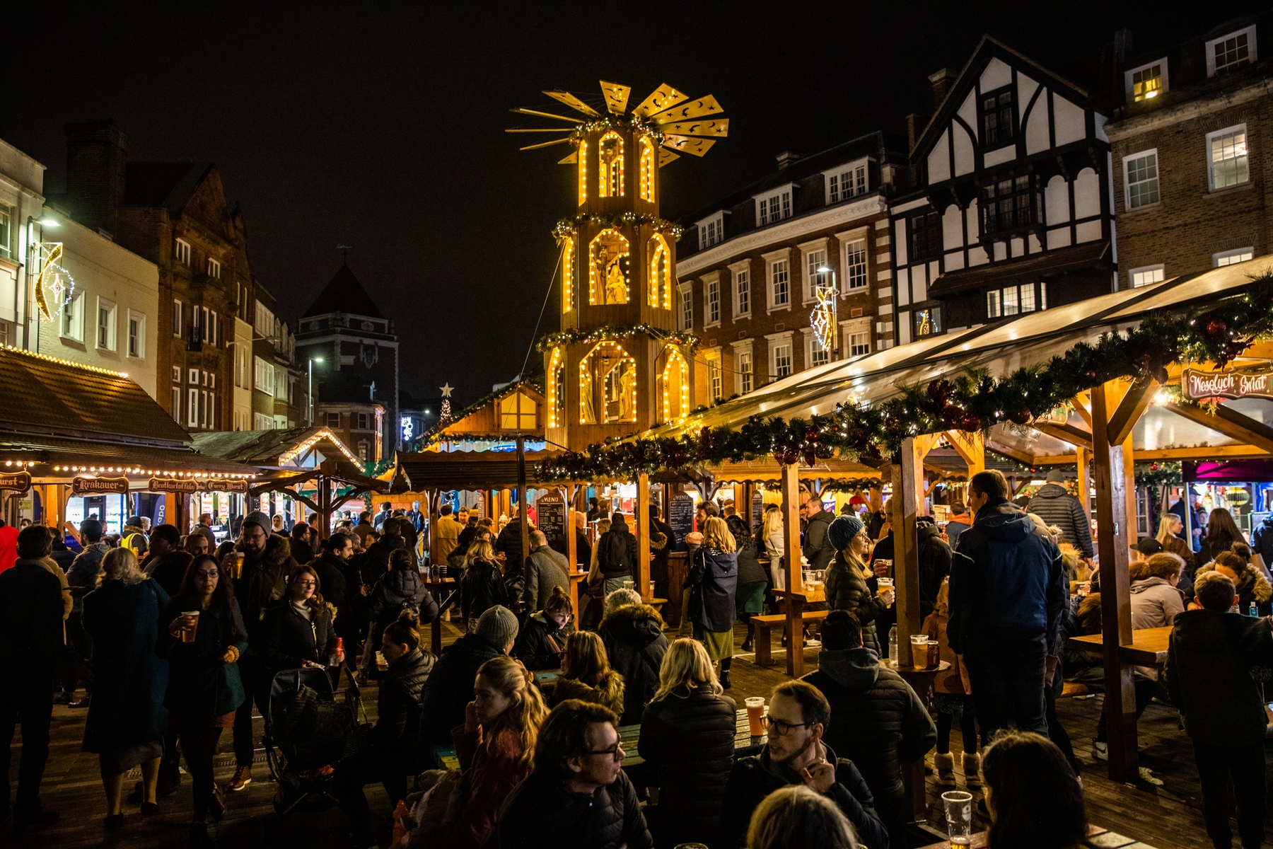 mercado navideño en Europa