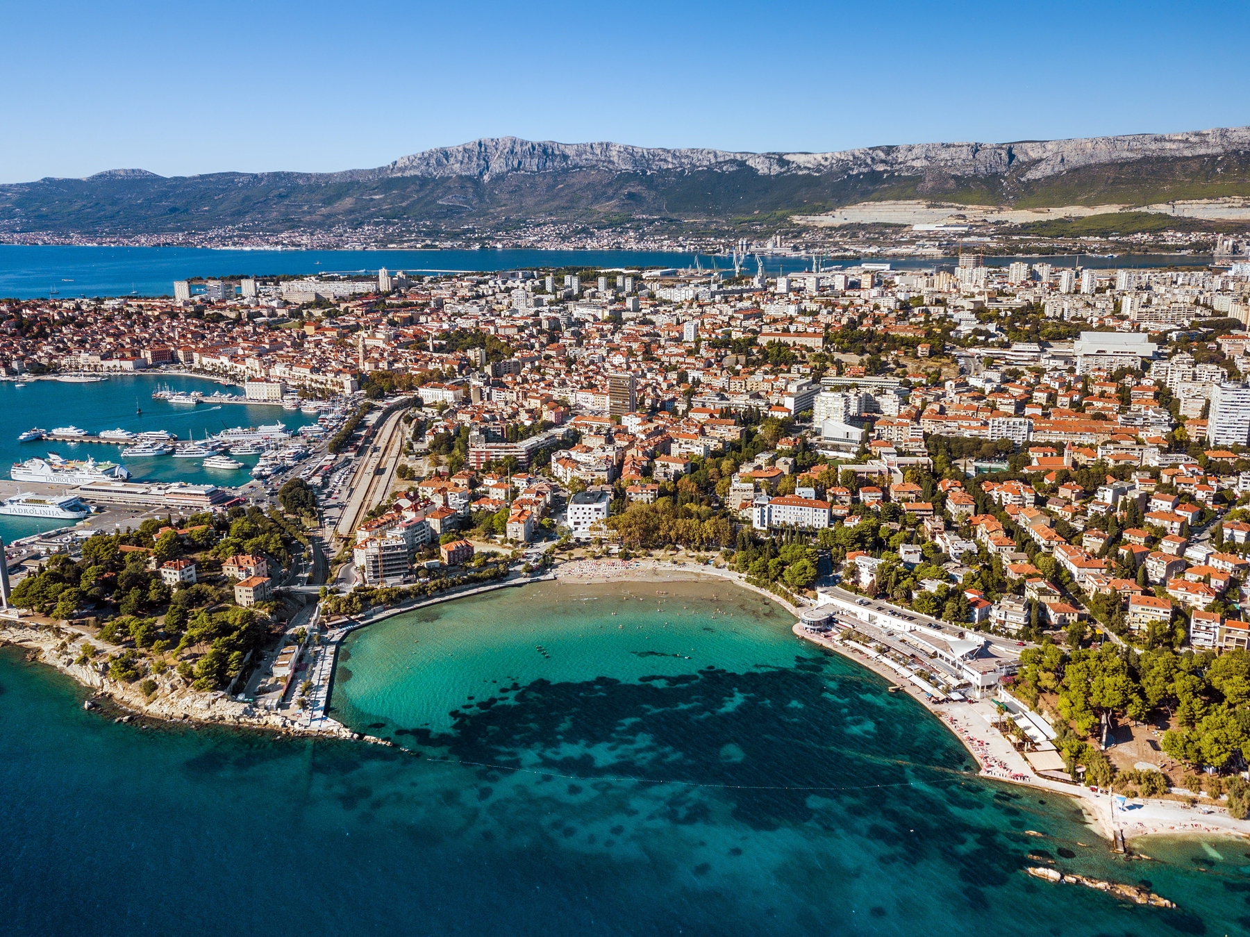 Bačvice, Spalato
