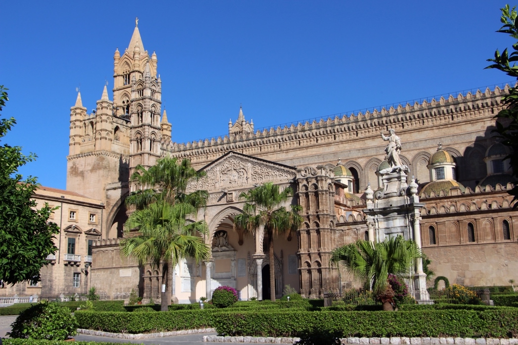 Historic Palermo is warm in the autumn