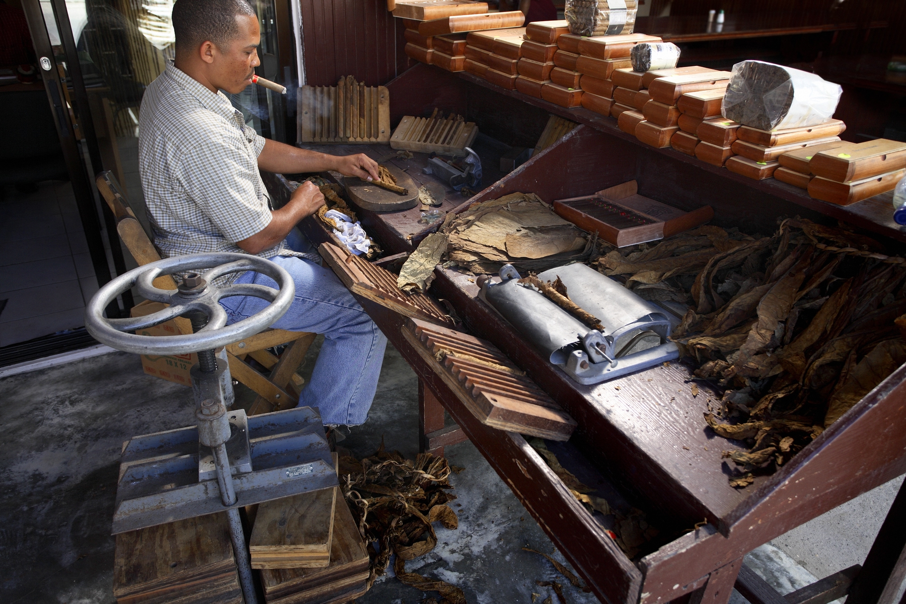 Сигарная фабрика Tabacalera de García Cigar Factory в Доминиканской Республике