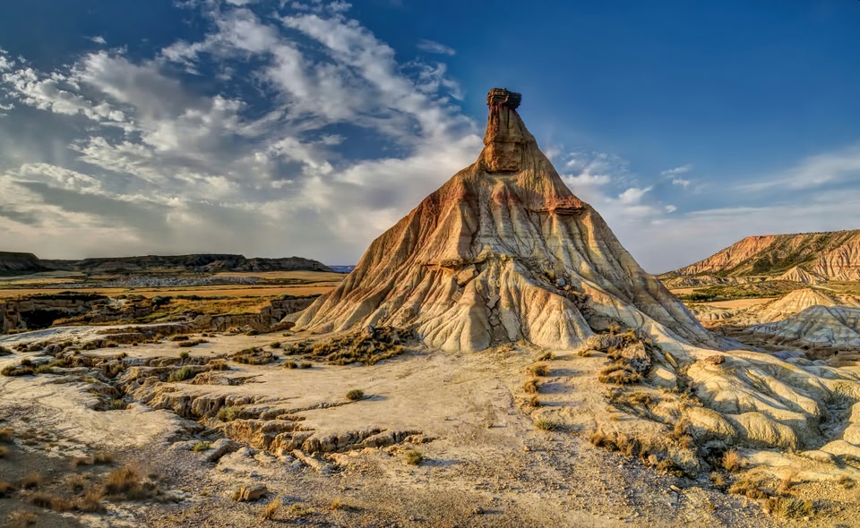 Bardenas Reales in Navarre, Spain was chosen as a key filming location for Game of Thrones to portray the Dothraki Sea