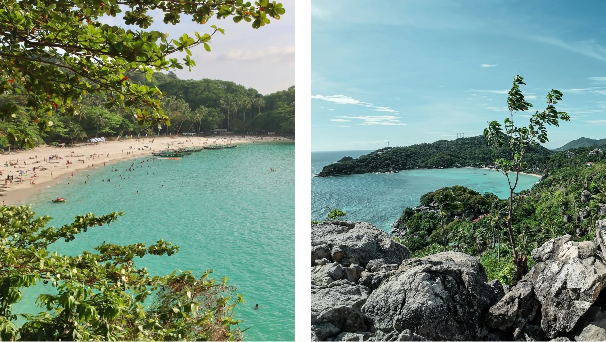 best beaches in Phuket, surrounded by green vegetation during daytime