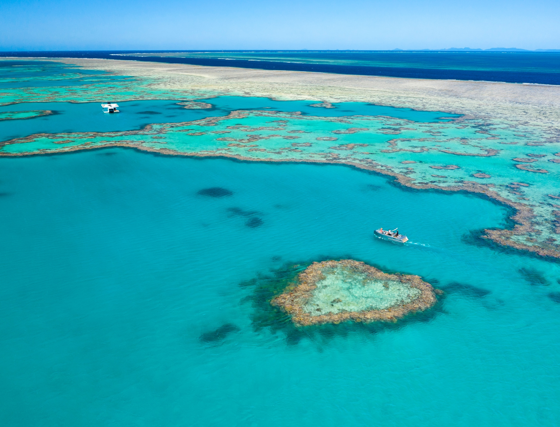 See Heart Reef on short breaks to Queensland