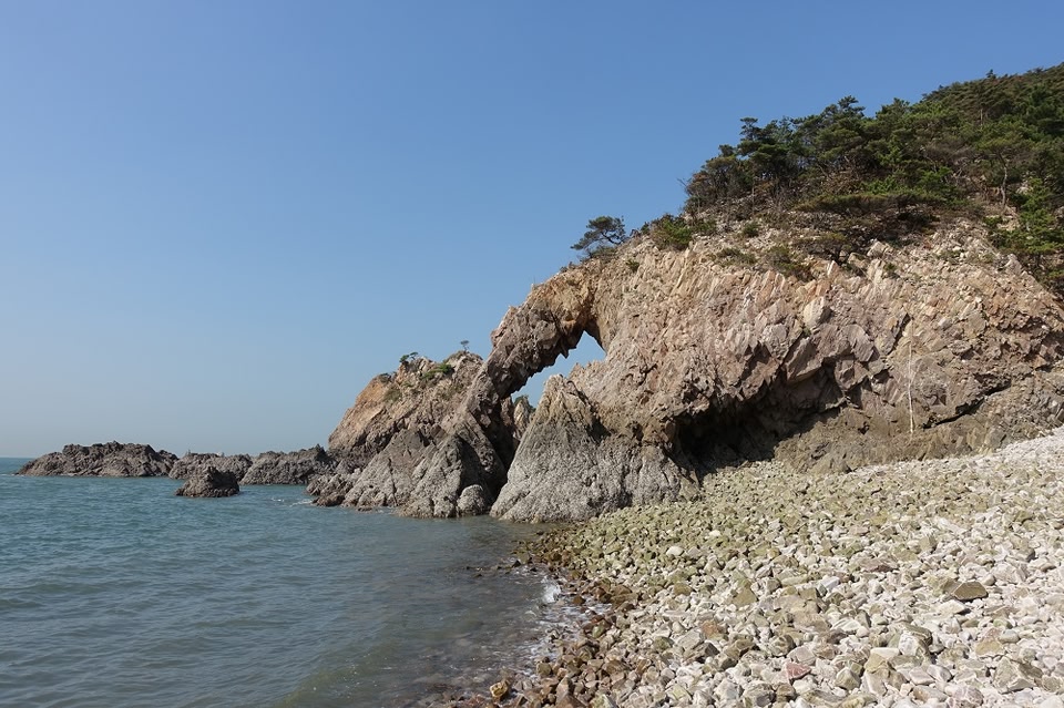 황금산 코끼리 바위
