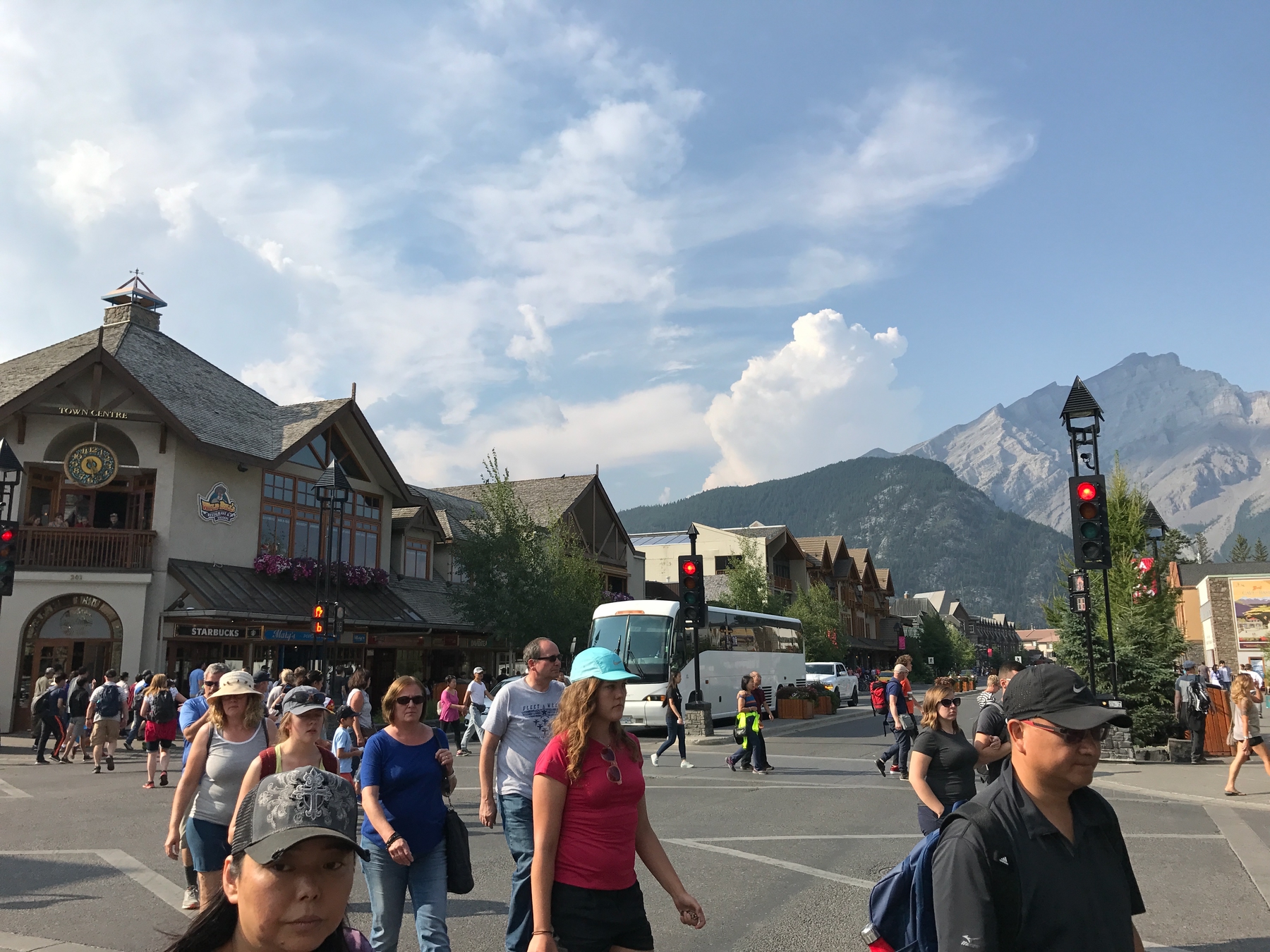 Banff or Jasper? If you're headed there for the nighlife, Banff is the answer.