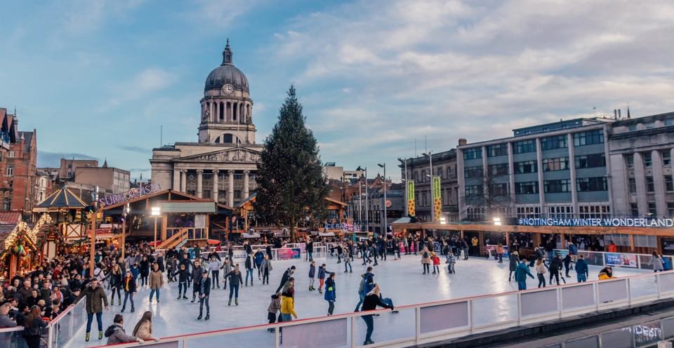 Nottingham Winter Wonderland is one of the best UK Christmas markets