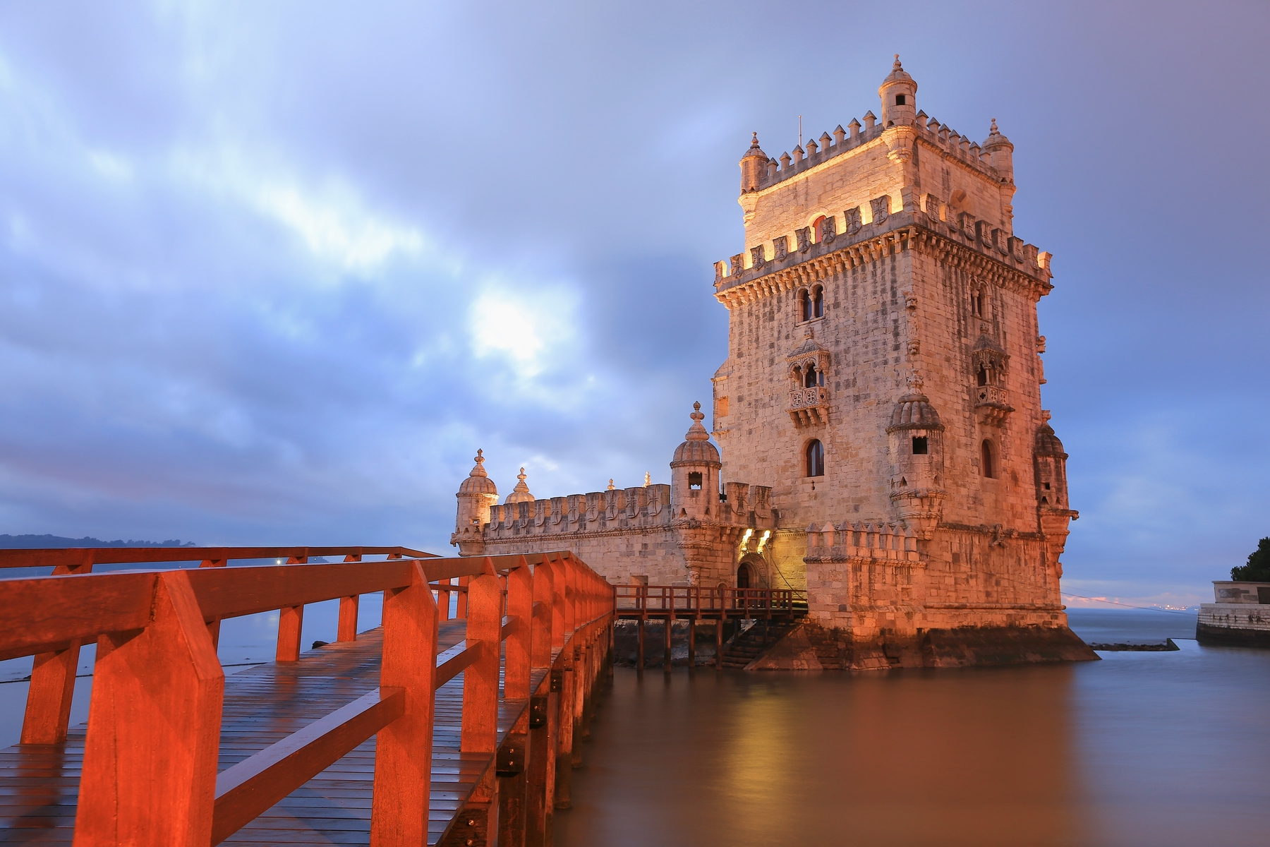 Torre de Belém, em Lisboa, Portugal.