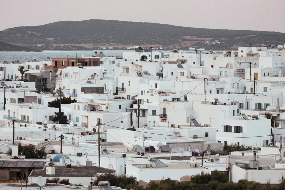 Immagine dell'isola di Paros in Grecia