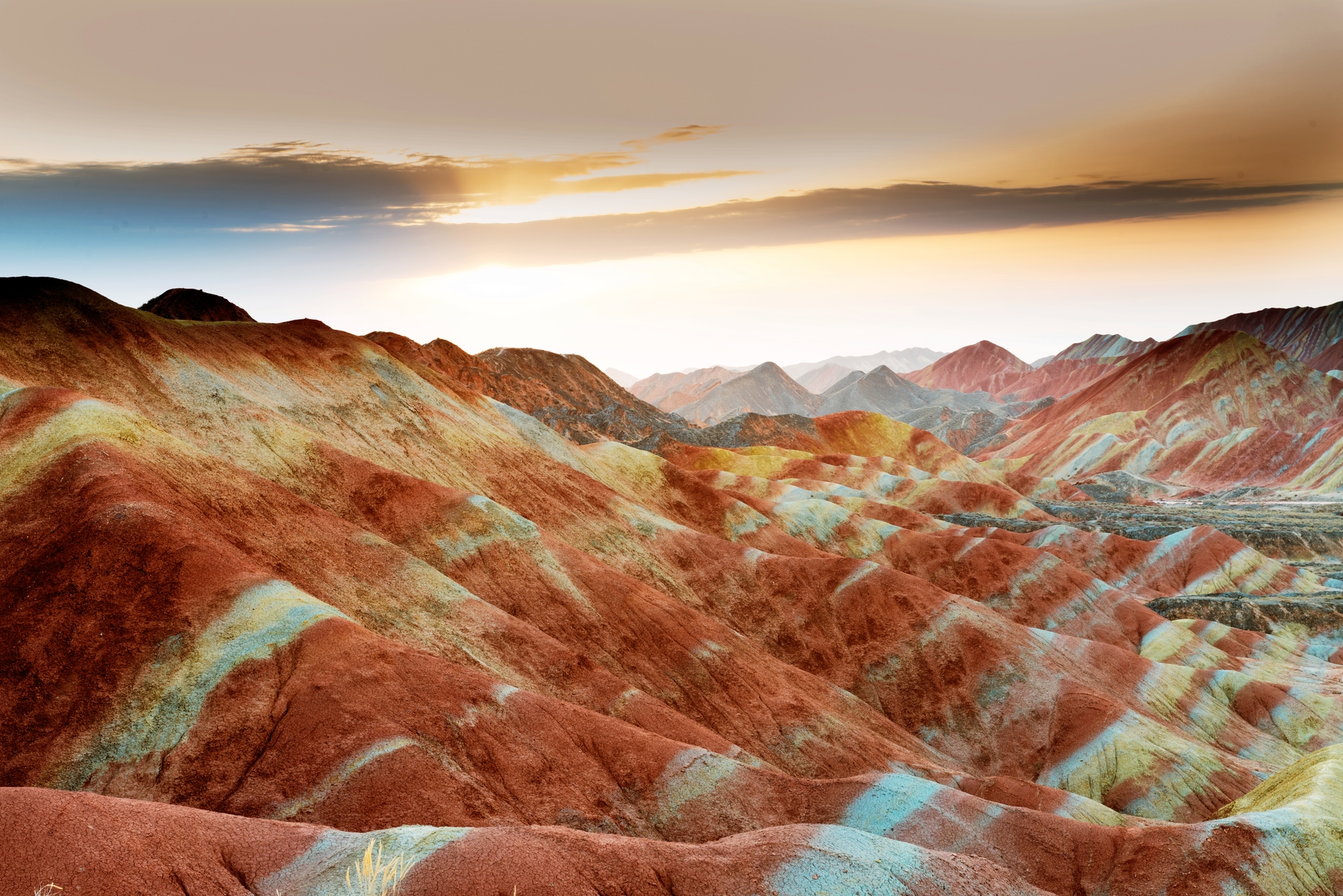 Zangye Danxia, China - 10 amazing natural wonders of the world