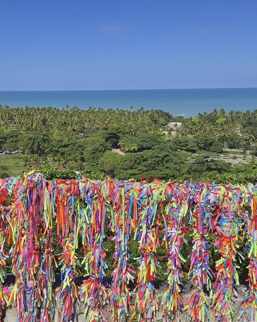 Vista da praia a partir da Igreja