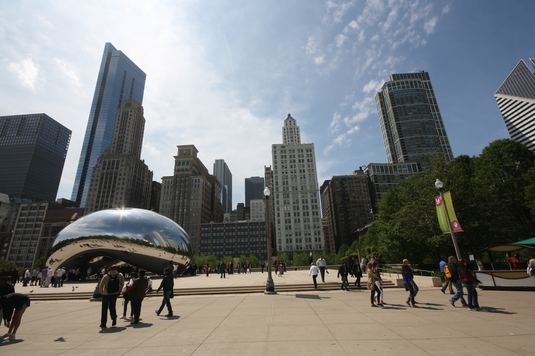 Millennium Park and the Bean