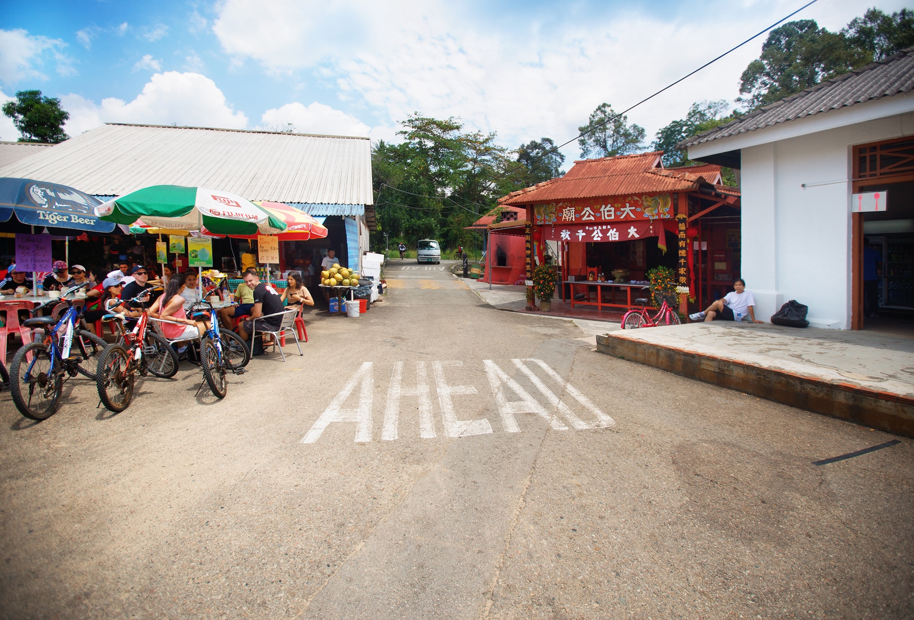 cycling in pulau ubin, singapore