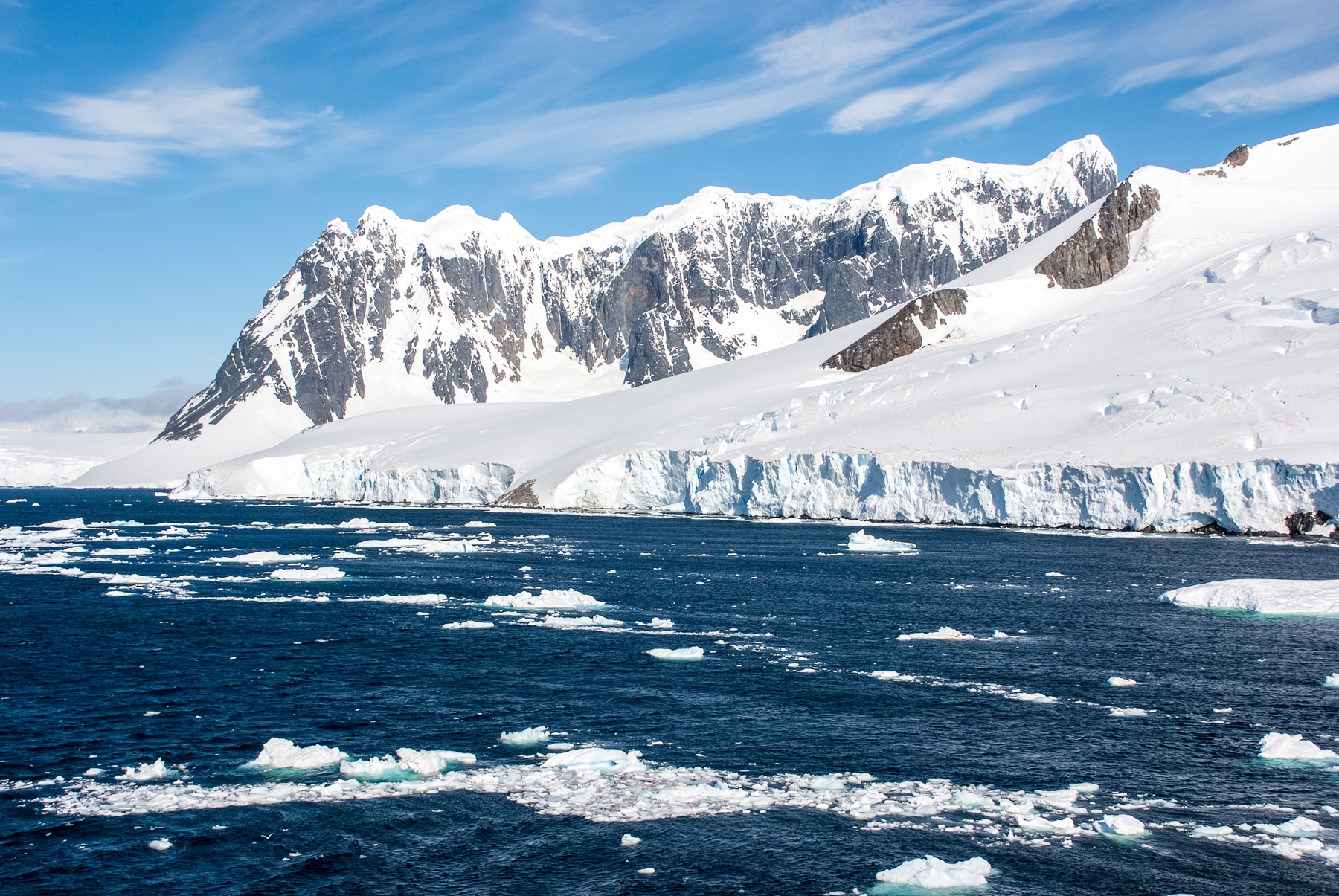 Antártica, um dos lugares que deve se abrir aos poucos para o turismo.