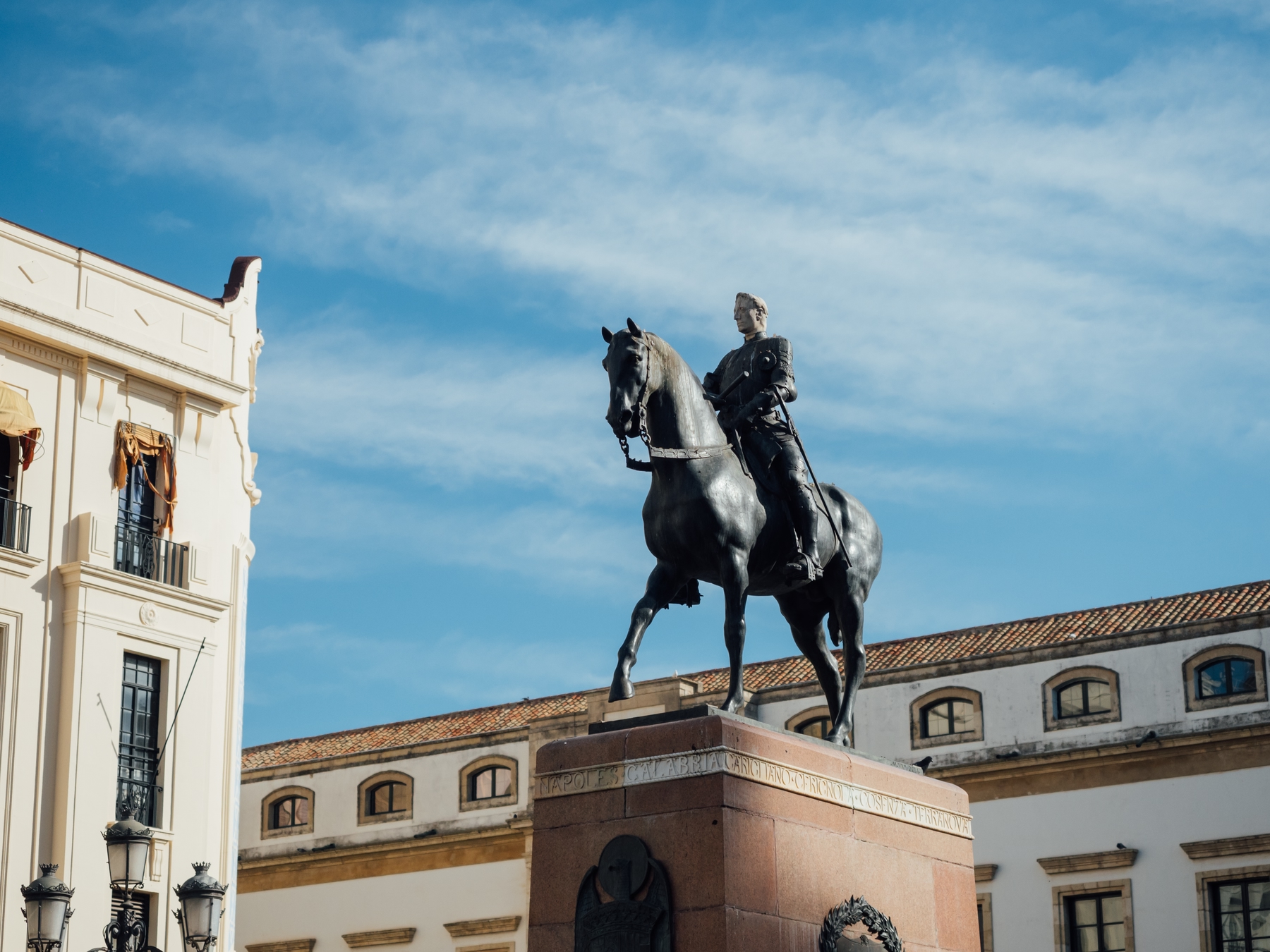Estatua del Gran Capitán en la Plaza de las Tendillas