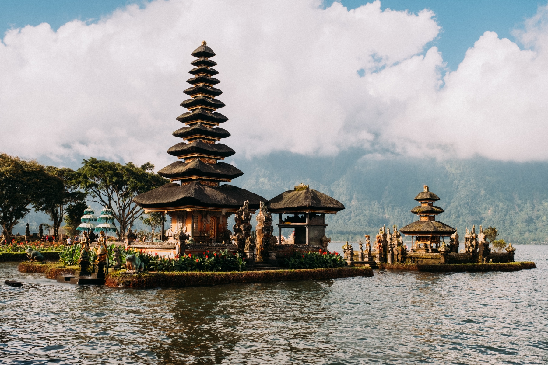 A temple in Ubud, Bali