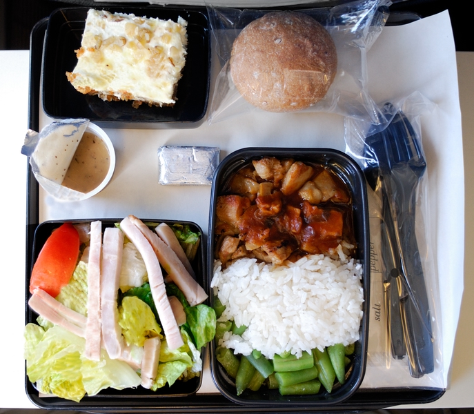 comida de avión