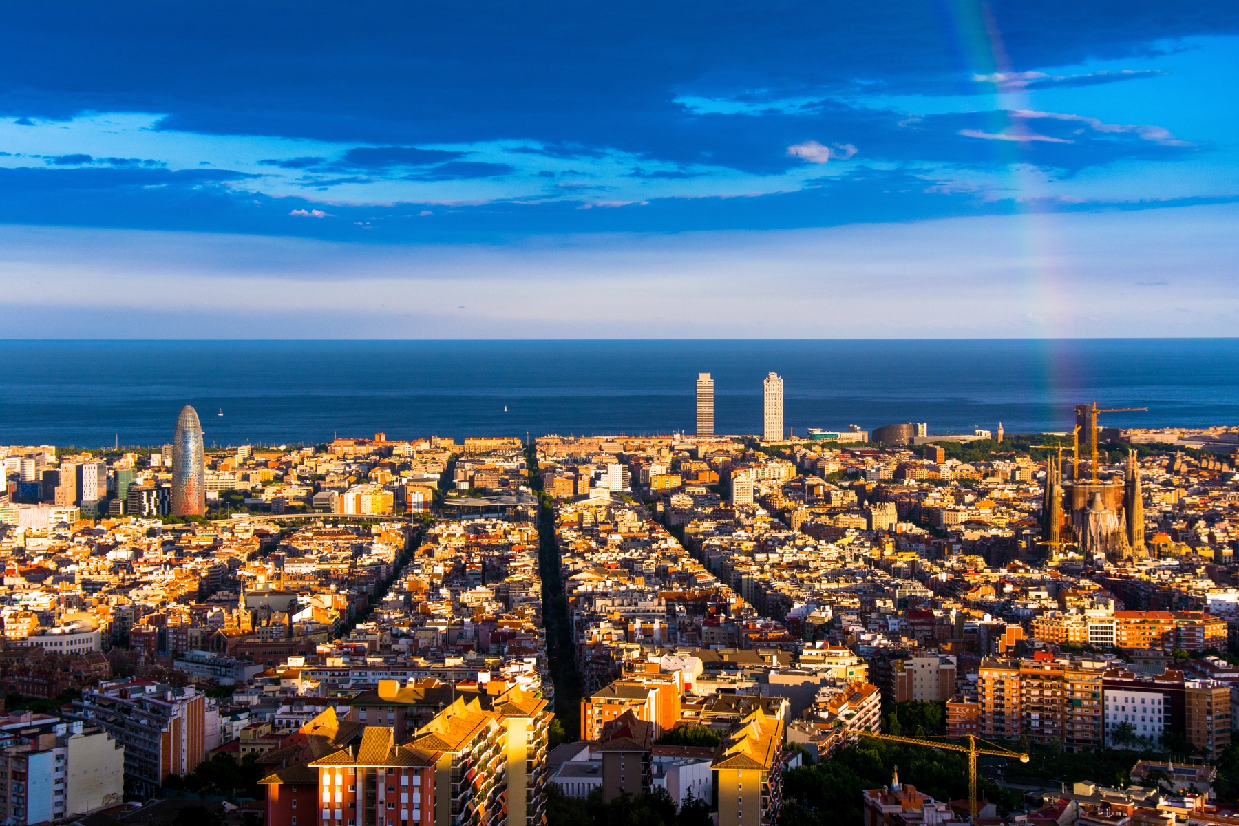 vue panoramique gratuite barcelone