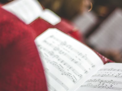 Un primo piano di un libro di musica