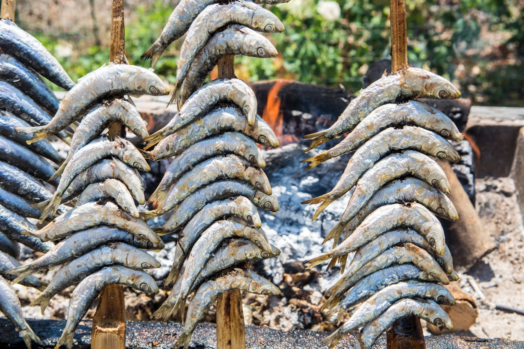 Tasting grilled sardines is one of the best things to do in Malaga