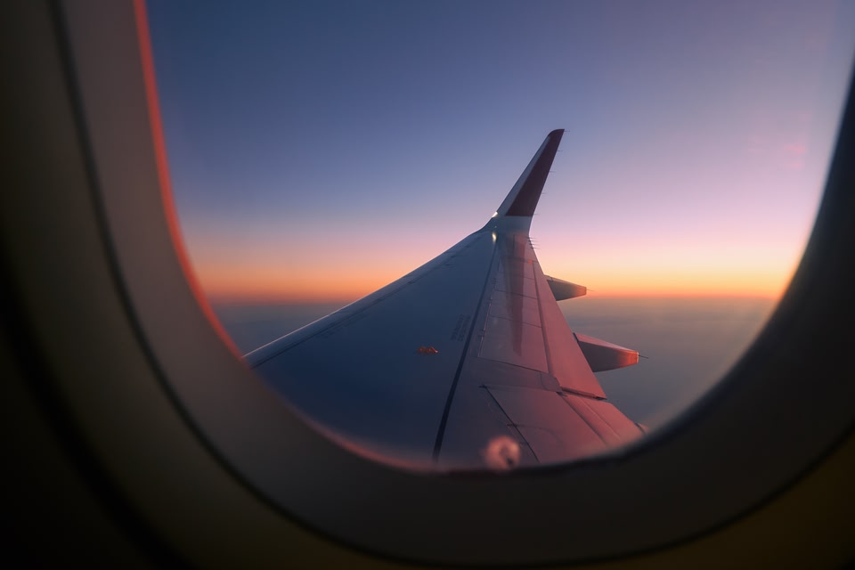 Plane window